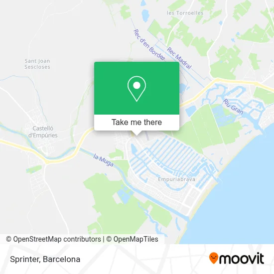 Sprinter map