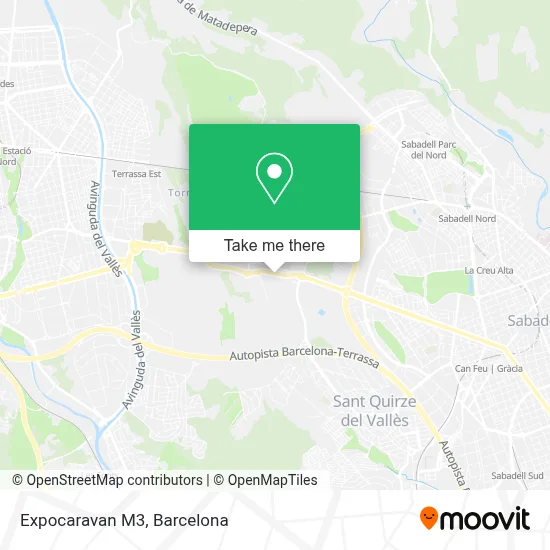 Expocaravan M3 map