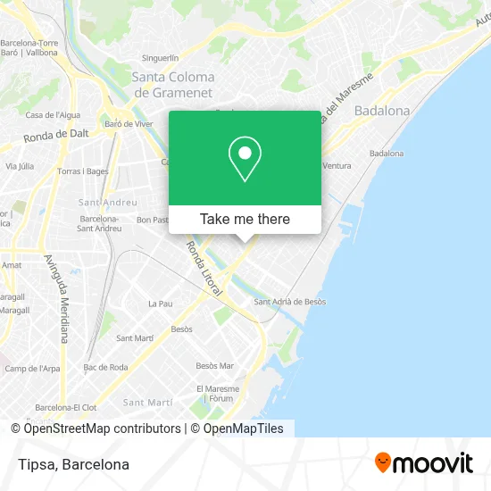 Tipsa map