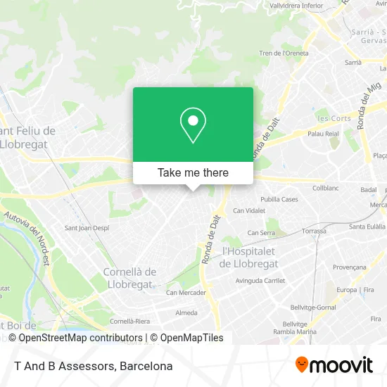 T And B Assessors map