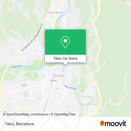 Talys map