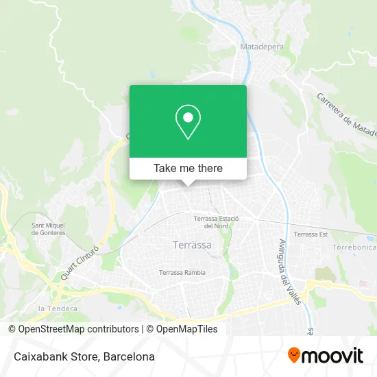 Caixabank Store map