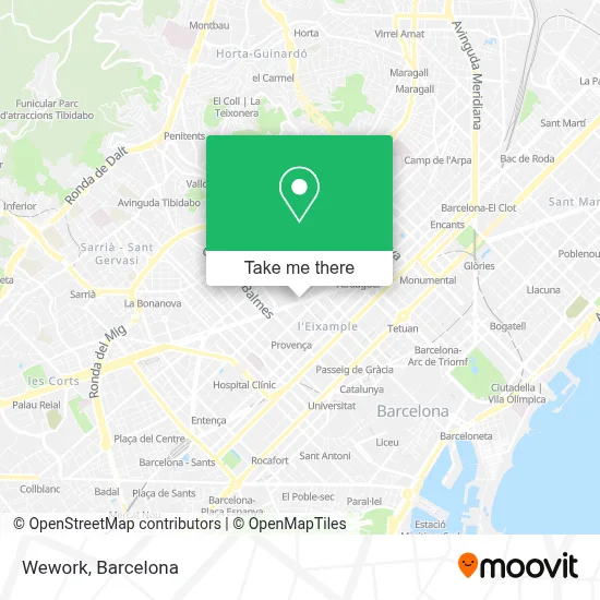 Wework map