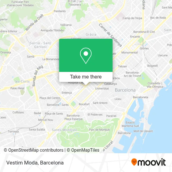 Vestim Moda map