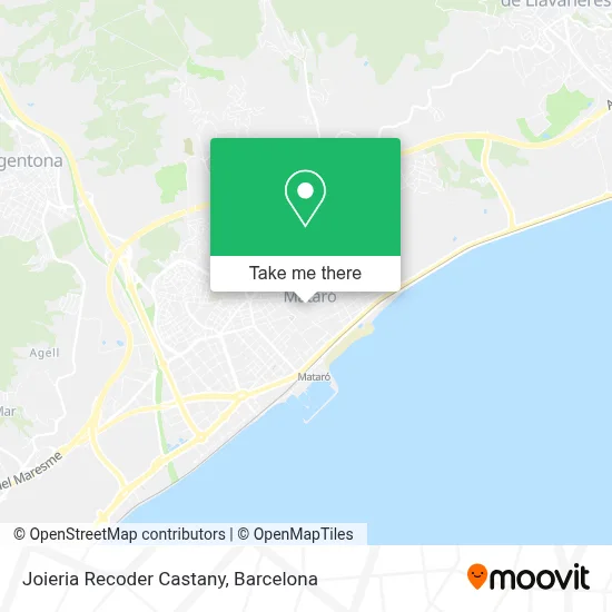 Joieria Recoder Castany map