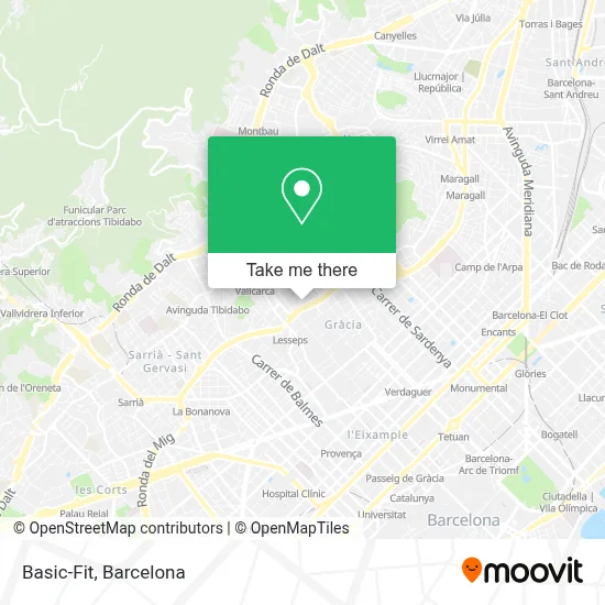 Basic-Fit map