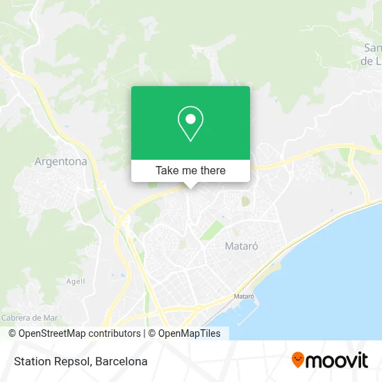 Station Repsol map