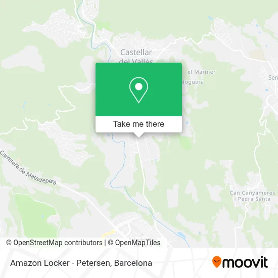 Amazon Locker - Petersen map