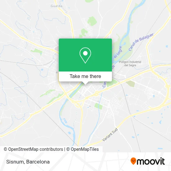 Sisnum map