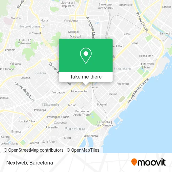 Nextweb map