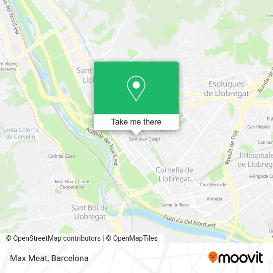 Max Meat map