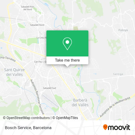 Bosch Service map