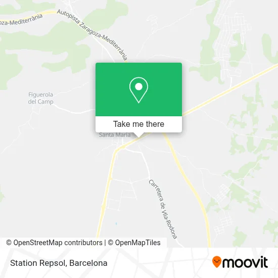 Station Repsol map