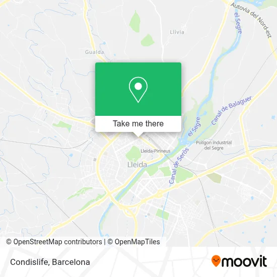 Condislife map