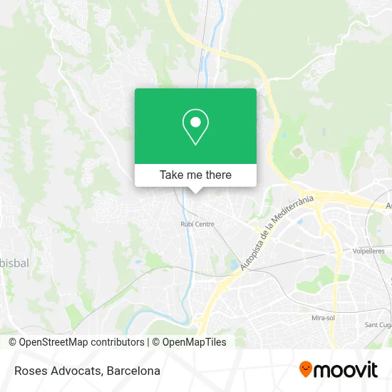 Roses Advocats map