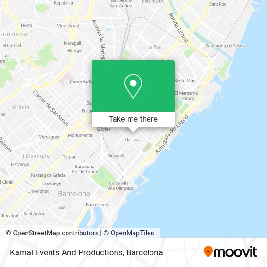 Kamal Events And Productions map