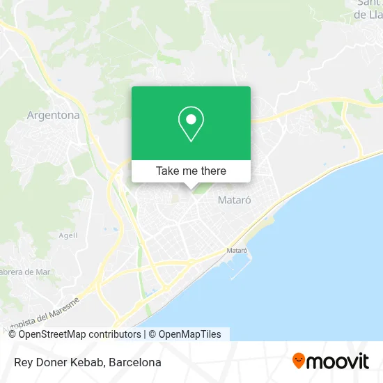 Rey Doner Kebab map