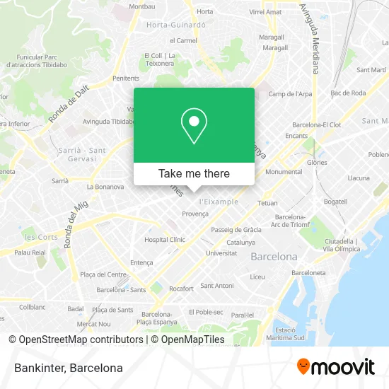 Bankinter map