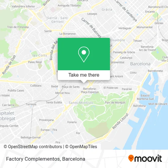 mapa Factory Complementos