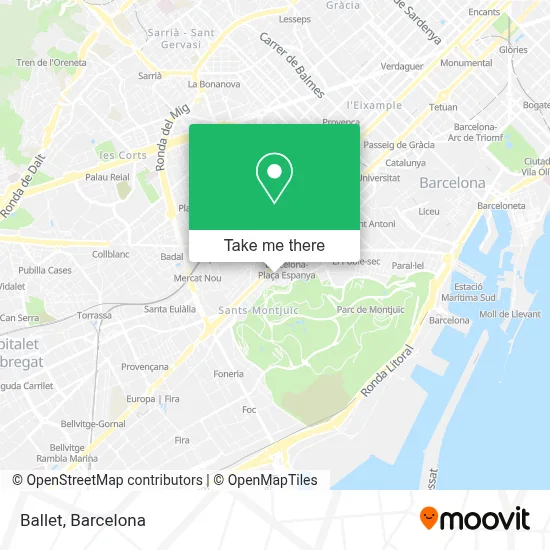 Ballet map
