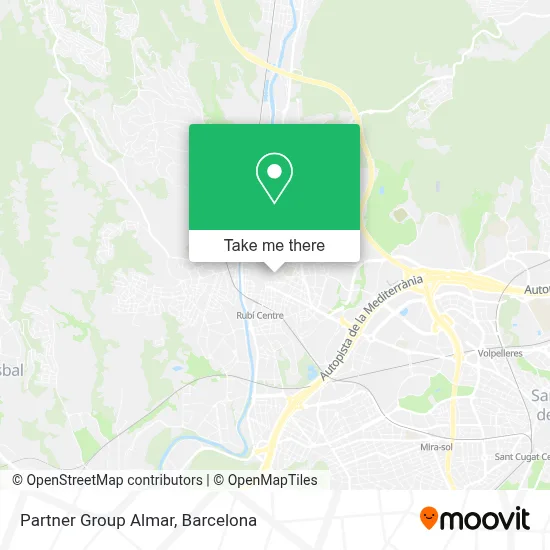 Partner Group Almar map