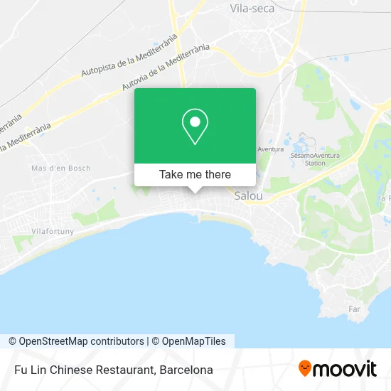 mapa Fu Lin Chinese Restaurant