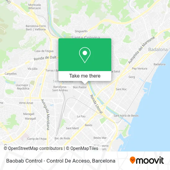 Baobab Control - Control De Acceso map