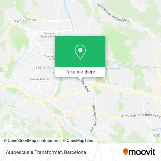 Autoescuela Transformat map
