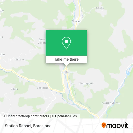 Station Repsol map