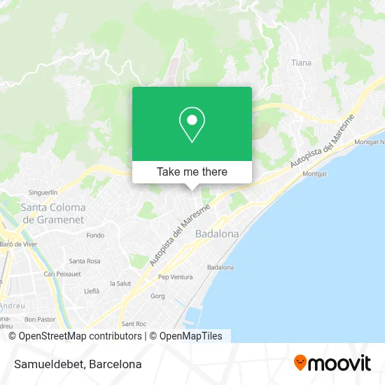 Samueldebet map