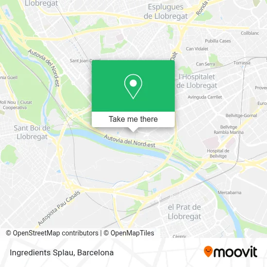 Ingredients Splau map