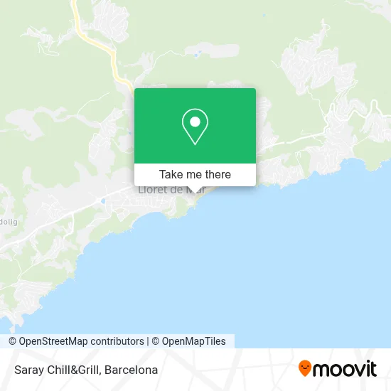 Saray Chill&Grill map
