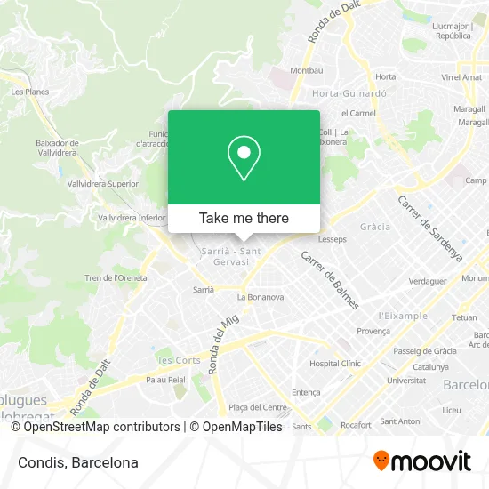 Condis map