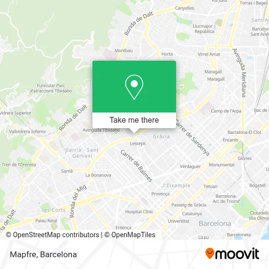 Mapfre map