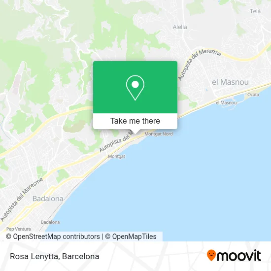 Rosa Lenytta map