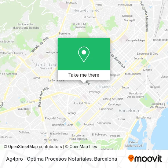 Ag4pro - Optima Procesos Notariales map