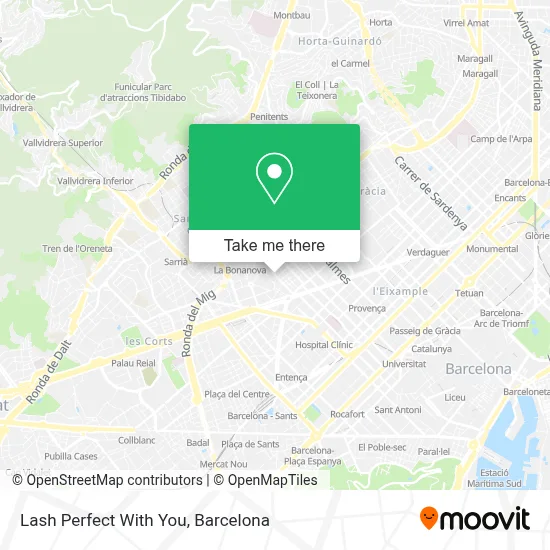 Lash Perfect With You map