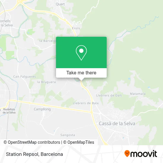 Station Repsol map