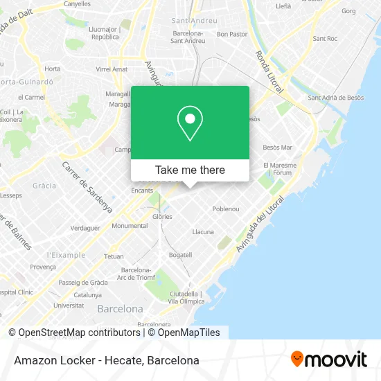 Amazon Locker - Hecate map