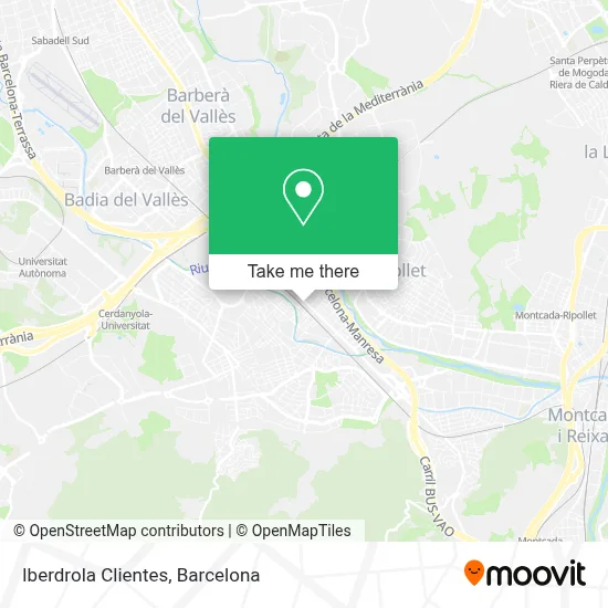 Iberdrola Clientes map