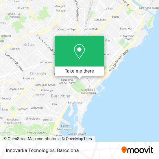 Innovarka Tecnologies map