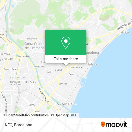 Kfc map