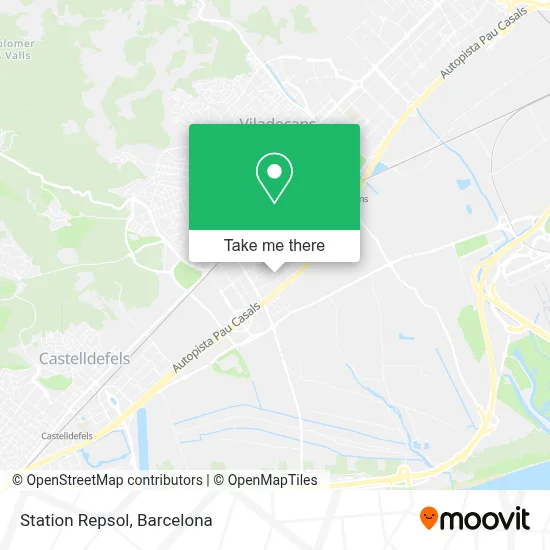 Station Repsol map