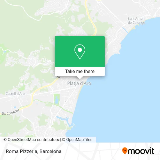Roma Pizzeria map