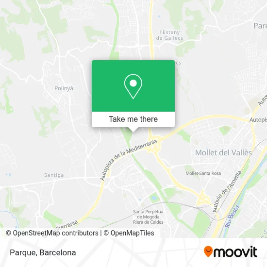 Parque map