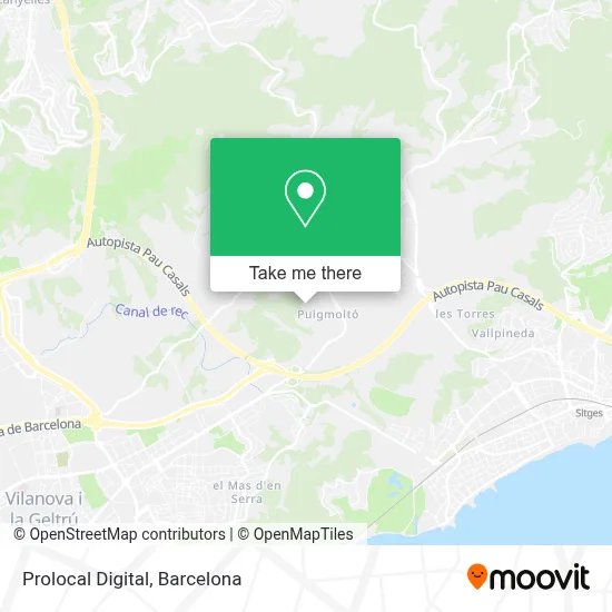 Prolocal Digital map