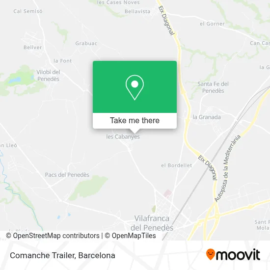 Comanche Trailer map