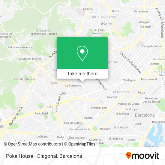 Poke House - Diagonal map