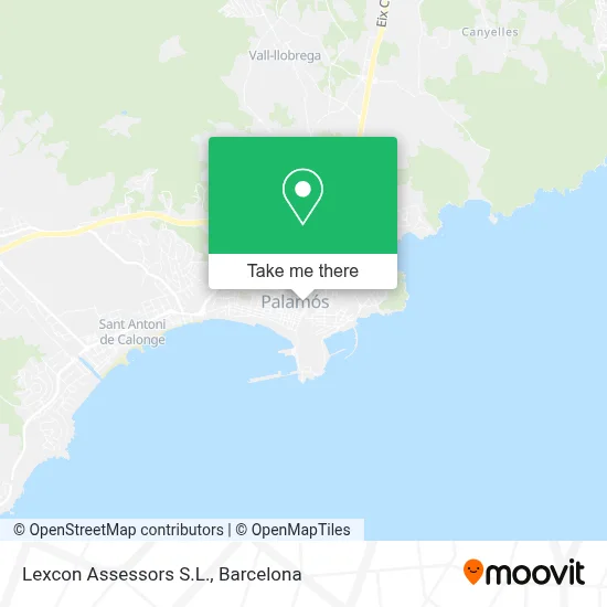 Lexcon Assessors S.L. map
