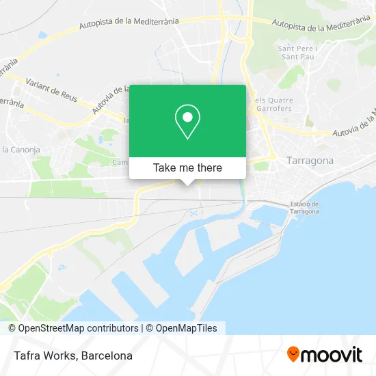 Tafra Works map
